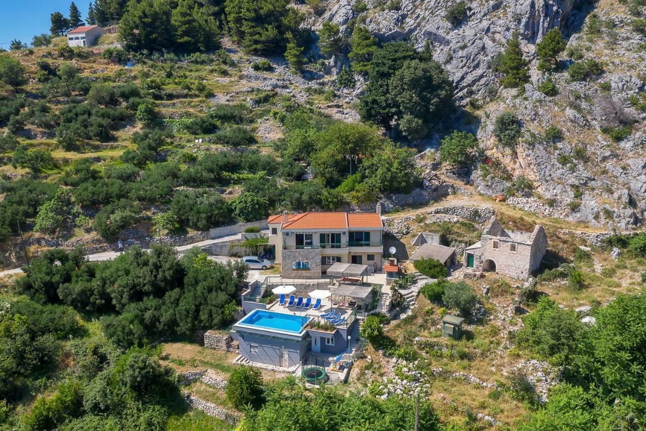 Villa Makar,Heated Pool,Gym,Grill,Seaview Makarska Luaran gambar