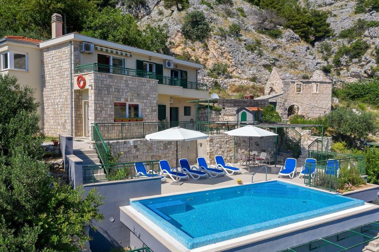 Villa Makar,Heated Pool,Gym,Grill,Seaview Makarska Luaran gambar