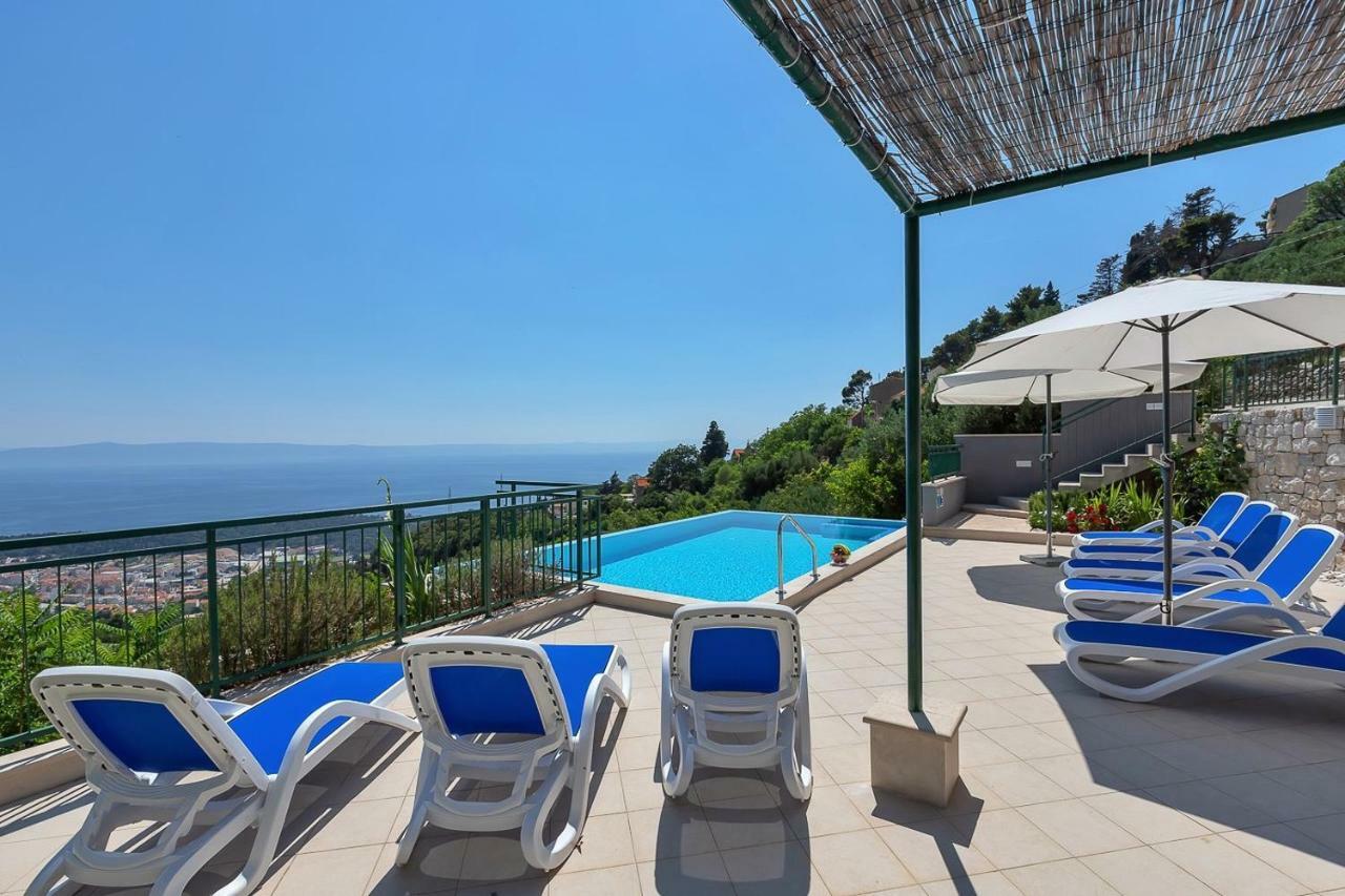 Villa Makar,Heated Pool,Gym,Grill,Seaview Makarska Luaran gambar