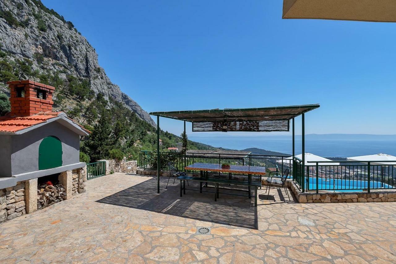 Villa Makar,Heated Pool,Gym,Grill,Seaview Makarska Luaran gambar