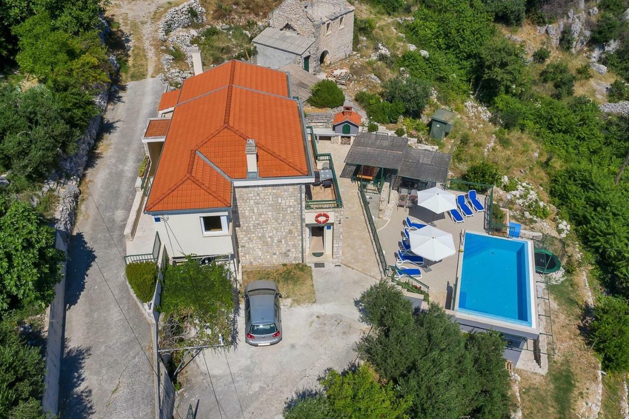 Villa Makar,Heated Pool,Gym,Grill,Seaview Makarska Luaran gambar