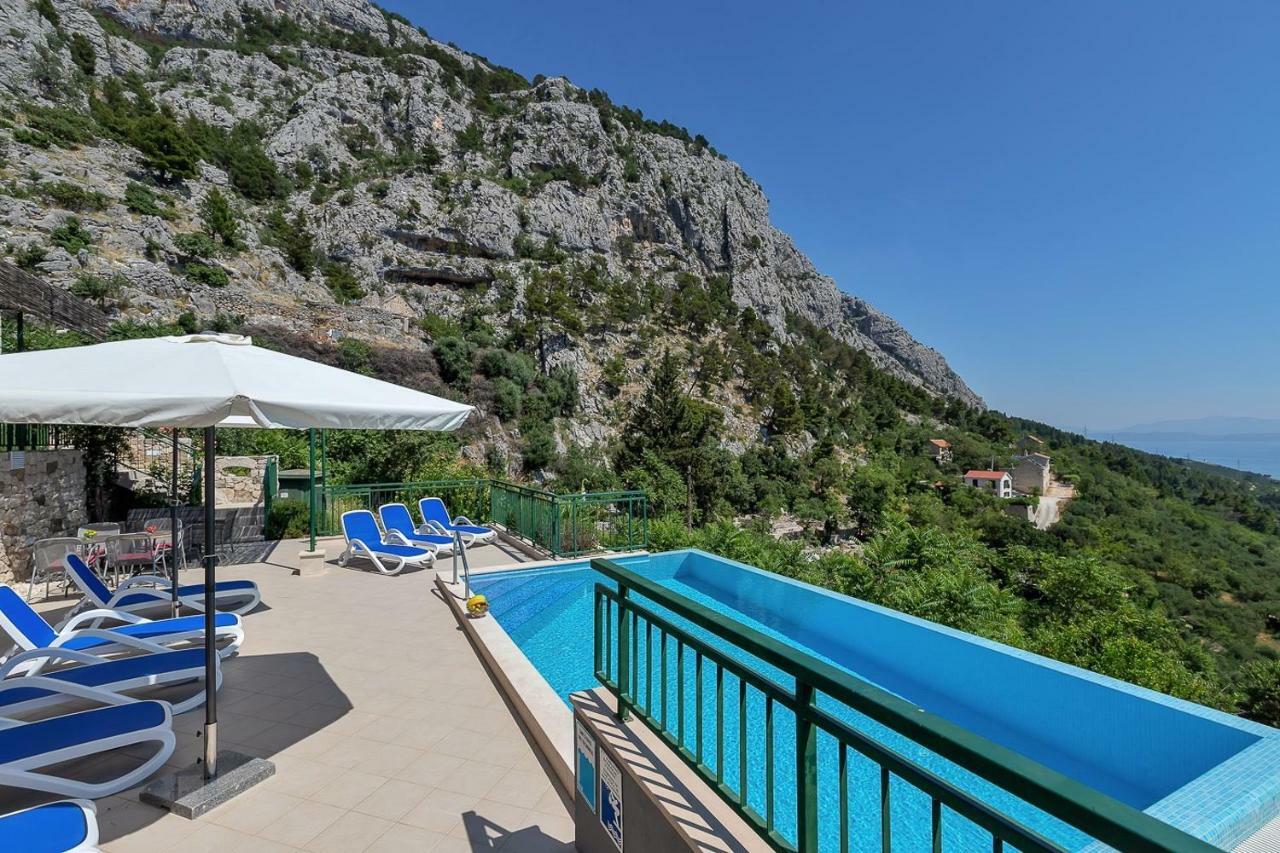 Villa Makar,Heated Pool,Gym,Grill,Seaview Makarska Luaran gambar